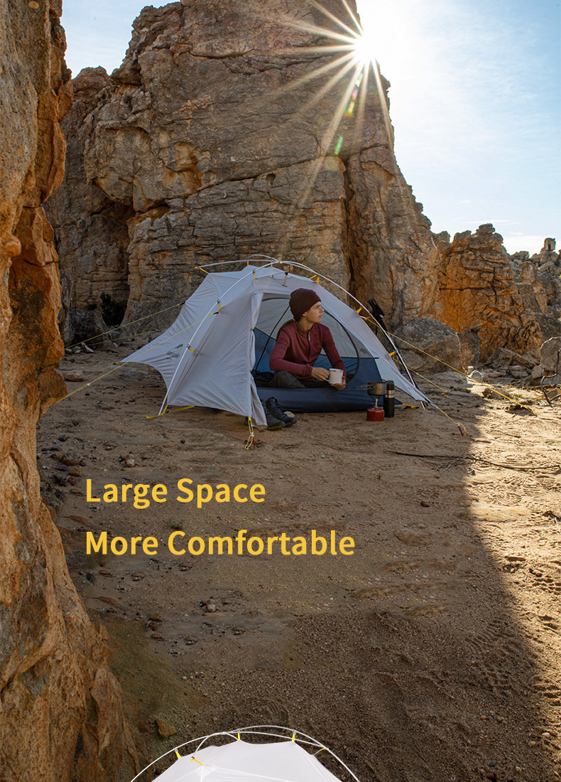 Cheap Goat Tents  Cloud Up   Wing UltraLight 15D 1.5KG 2 Person tent for Outdoor Camping Hiking With Free Mat Tents 